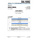 Sony SAL1680Z (serv.man4) Service Manual