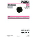 Sony SAL28F28 (serv.man2) Service Manual