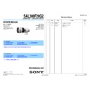 Sony SAL300F28G2 Service Manual