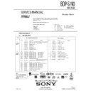 Sony BDP-S190 (serv.man2) Service Manual