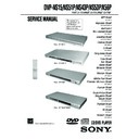Sony DVP-K56P, DVP-NS15, DVP-NS43P, DVP-NS51P, DVP-NS53P Service Manual