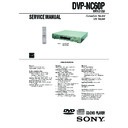 Sony DVP-NC60P Service Manual