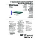 Sony DVP-NS325, DVP-NS330, DVP-NS430, DVP-NS433, DVP-NS530, DVP-NS725P, DVP-NS730P, XD-AX10 Service Manual