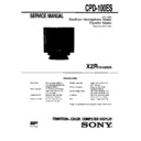 Sony CPD-100ES (serv.man4) Service Manual