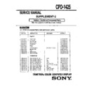 Sony CPD-1425 (serv.man3) Service Manual
