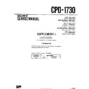 cpd-1730 (serv.man2) service manual