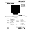 Sony CPD-200GST Service Manual