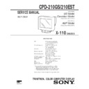 Sony CPD-210EST, CPD-210GS Service Manual