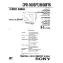 cpd-300sft, cpd-300sft5 service manual