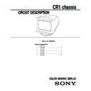 Sony CPD-G420, CPD-G420S, CPD-G520, GDM-F520 Service Manual