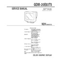 gdm-20e03t5 service manual