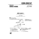 Sony GDM-20SE1VT (serv.man2) Service Manual