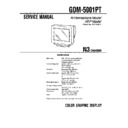 Sony GDM-5001PT Service Manual