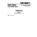 Sony GDM-90W01T (serv.man4) Service Manual