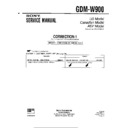 gdm-w900 (serv.man3) service manual