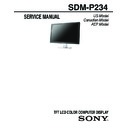 sdm-p234 service manual