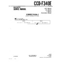 Sony CCD-F340E (serv.man7) Service Manual