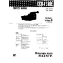 Sony CCD-F370E Service Manual
