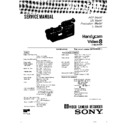 Sony CCD-F500E Service Manual