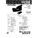 Sony CCD-F550E Service Manual