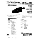 Sony CCD-FX200EA, CCD-FX270E, CCD-FX270EA, CCD-FX370E Service Manual