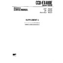 Sony CCD-FX400E (serv.man2) Service Manual