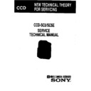 Sony CCD-SC5, CCD-SC5E Service Manual