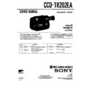 Sony CCD-TR202EA Service Manual