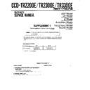 ccd-tr2200e, ccd-tr2300e, ccd-tr3300e (serv.man2) service manual
