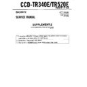 ccd-tr340e, ccd-tr520e (serv.man2) service manual