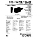 ccd-tr410e, ccd-tr420e, ccd-tr440e service manual