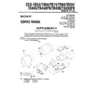Sony CCD-TR440, CCD-TR440PK, CCD-TR490, CCD-TR490PK, CCD-TR54, CCD-TR64, CCD-TR74, CCD-TR84, CCD-TR94 (serv.man5) Service Manual