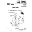 Sony CCD-TR45E (serv.man4) Service Manual