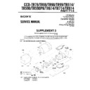 Sony CCD-TR590, CCD-TR590PK, CCD-TR614, CCD-TR714, CCD-TR78, CCD-TR814, CCD-TR88, CCD-TR98, CCD-TR99 (serv.man3) Service Manual
