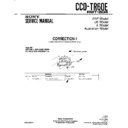 Sony CCD-TR60E (serv.man3) Service Manual