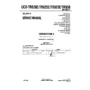 Sony CCD-TR820E, CCD-TR825E, CCD-TR920E, CCD-TR930 (serv.man3) Service Manual