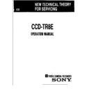 Sony CCD-TR8E (serv.man3) Service Manual
