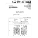 ccd-tr913e, ccd-tr950e (serv.man2) service manual
