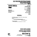 Sony CCD-TRV16, CCD-TRV16PK, CCD-TRV36, CCD-TRV36PK, CCD-TRV43, CCD-TRV46, CCD-TRV46PK Service Manual