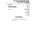 Sony CCD-TRV54E, CCD-TRV56E, CCD-TRV62, CCD-TRV64E, CCD-TRV72, CCD-TRV82, CCD-TRV94, CCD-TRV94E (serv.man3) Service Manual