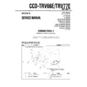 Sony CCD-TRV66E, CCD-TRV77E (serv.man4) Service Manual