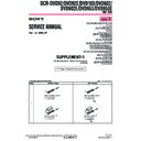 Sony DCR-DVD103, DCR-DVD602, DCR-DVD602E, DCR-DVD653, DCR-DVD653E, DCR-DVD92, DCR-DVD92E (serv.man6) Service Manual