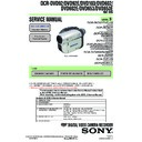 Sony DCR-DVD103, DCR-DVD602, DCR-DVD602E, DCR-DVD653, DCR-DVD653E, DCR-DVD92, DCR-DVD92E Service Manual