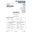 Sony DCR-DVD105, DCR-DVD105E, DCR-DVD605, DCR-DVD605E (serv.man9) Service Manual