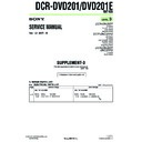 Sony DCR-DVD201, DCR-DVD201E (serv.man8) Service Manual