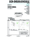 Sony DCR-DVD201, DCR-DVD201E (serv.man9) Service Manual