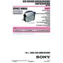 Sony DCR-DVD202E, DCR-DVD203, DCR-DVD203E, DCR-DVD703, DCR-DVD703E (serv.man3) Service Manual