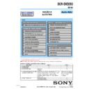 Sony DCR-DVD203 (serv.man3) Service Manual