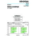 Sony DCR-DVD203 (serv.man4) Service Manual