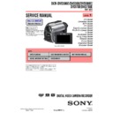 Sony DCR-DVD306E, DCR-DVD308, DCR-DVD308E, DCR-DVD708, DCR-DVD708E (serv.man3) Service Manual